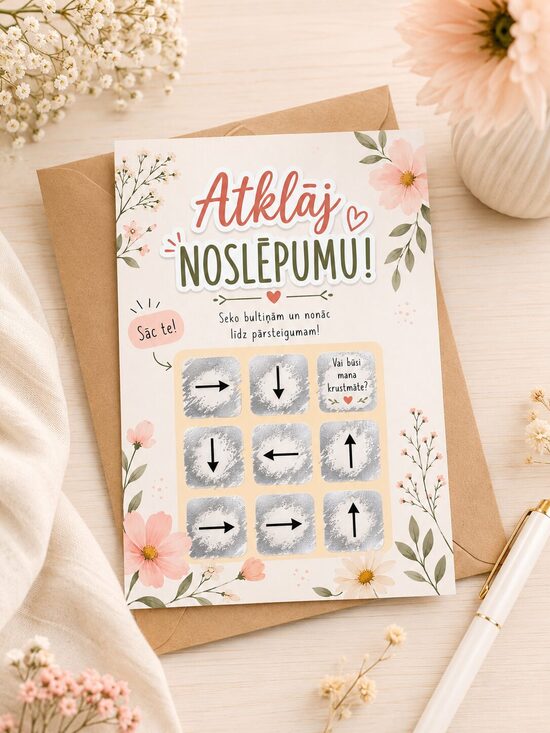 Atklāj noslēpumu!