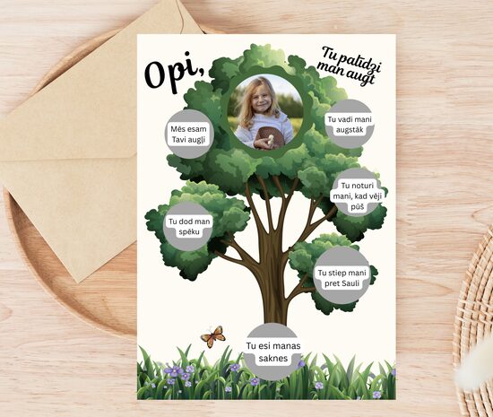 Opi, Tu palīdzi man augt